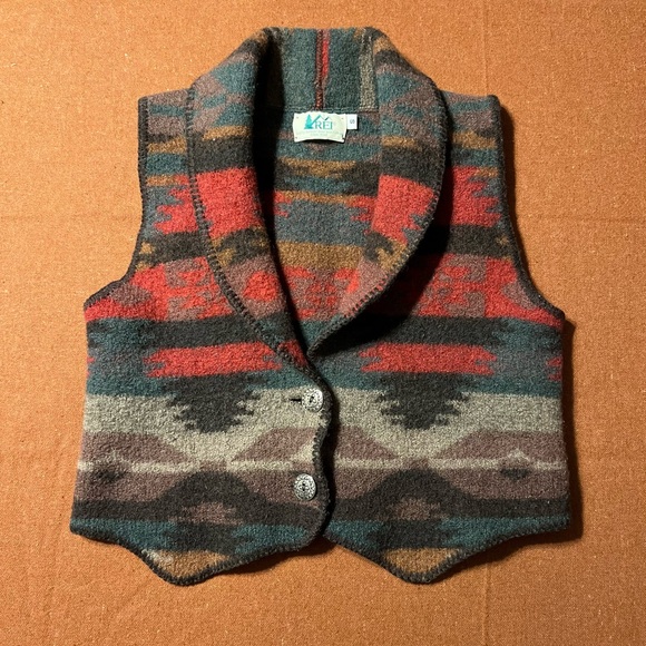 Vintage REI Wool Vest - Picture 5 of 16